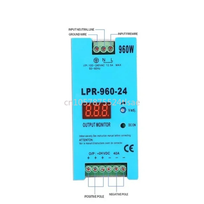 Smps Power Supply - Fonte de Alimentação Chaveada SMPS LPR-960-24:
