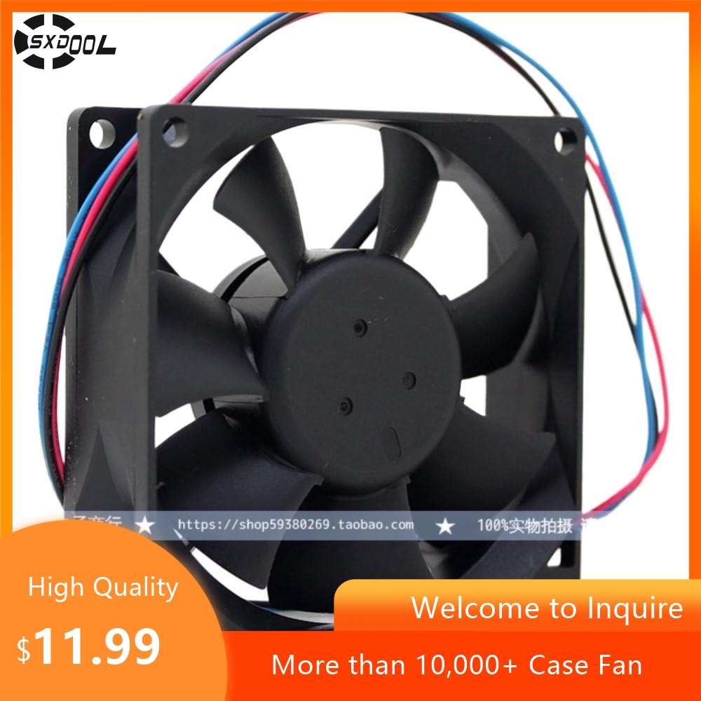 Pc Power Supply - 1 peça para delta afb0812l 80mm