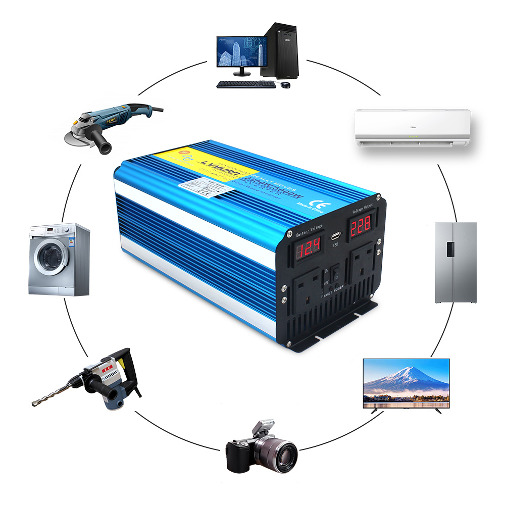 Inversor de Onda Senoidal Pura - Dc Power Supply 12V avaliação e preço