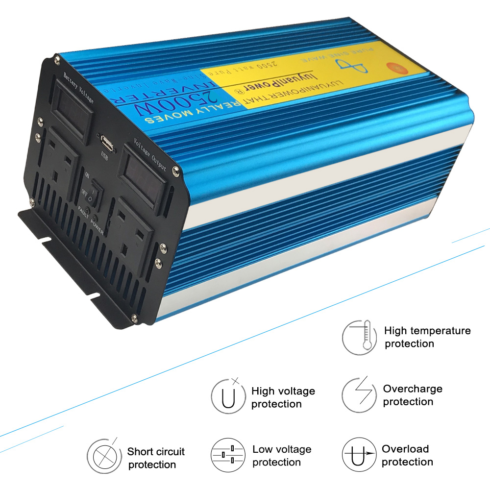 Inversor de Onda Senoidal Pura - Dc Power Supply 12V avaliação e preço