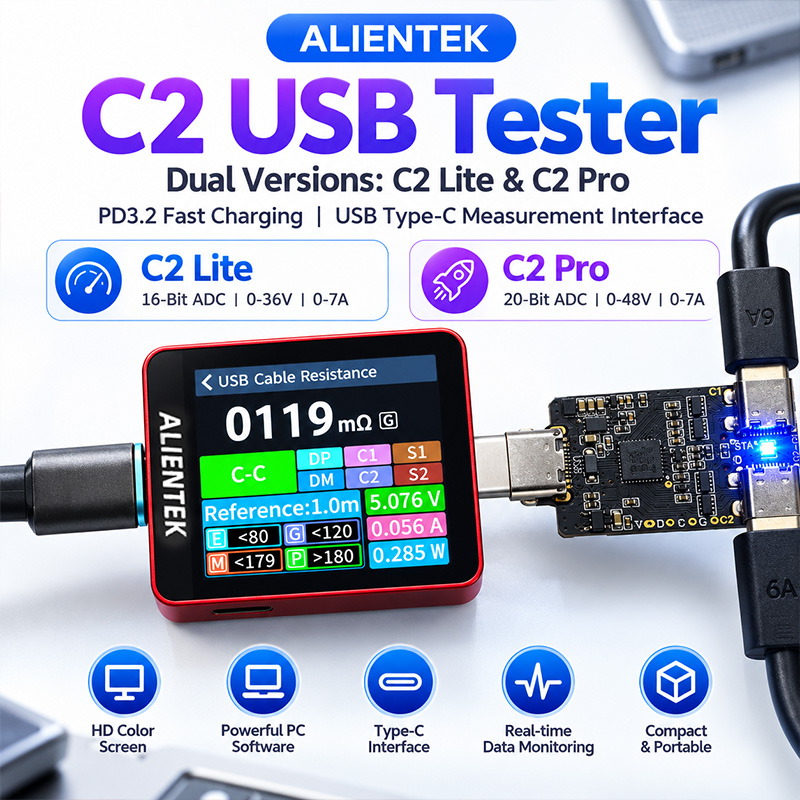 ALIENTEK C2 Testador de Tela C - Power Supply Tester avaliação e preço