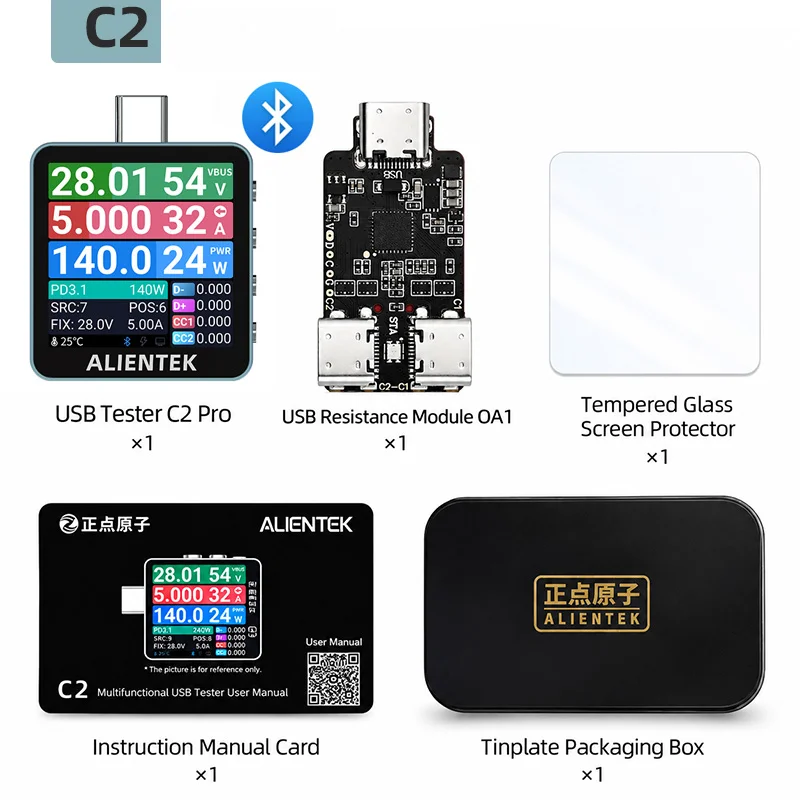 ALIENTEK C2 Testador de Tela C - Power Supply Tester avaliação e preço