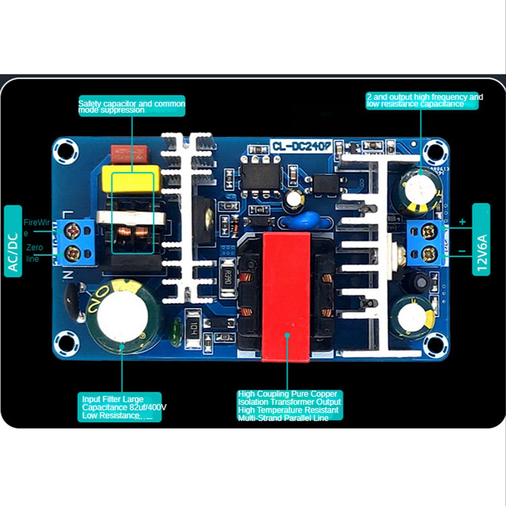 【PUBLICIDADE】Placa de Fonte de - Dc Power Supply 12V avaliação e preço